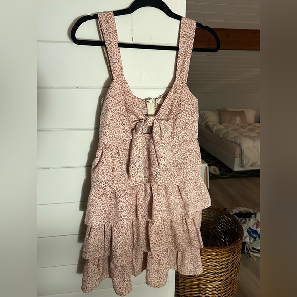 Floral Ruffle Dress - Picture 1 of 3